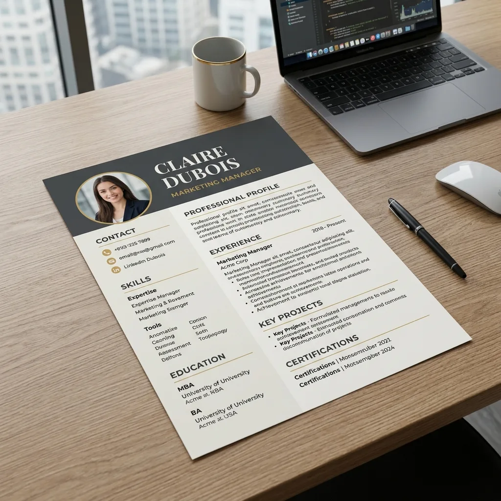 Resume and CV design